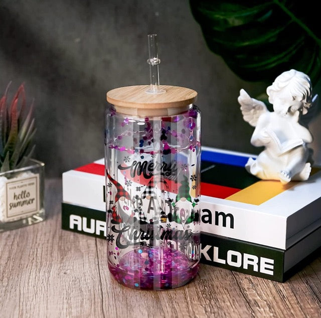 20oz Snow Globe Tumbler