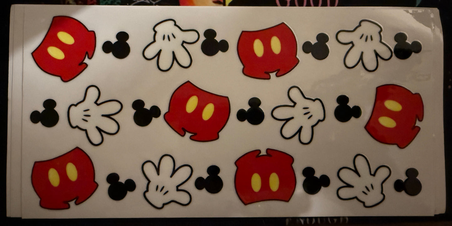 Mickey gloves and pants